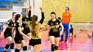 Volejbal, Juniorky: VK Humenné - Spišská Nová Ves 3:1