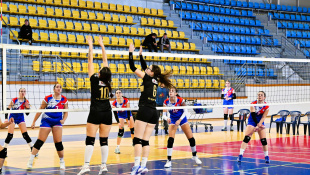 Volejbal, Juniorky: VK Humenné - Spišská Nová Ves 3:1
