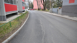 Vynovené chodníky, cesty (12/2024) - Lipová ulica