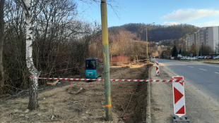 Výstavba autobusovej zastávky na Sídlisku pod Sokolejom