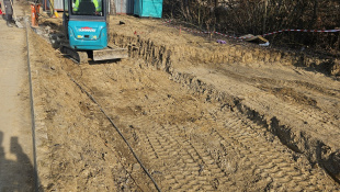 Výstavba autobusovej zastávky na Sídlisku pod Sokolejom