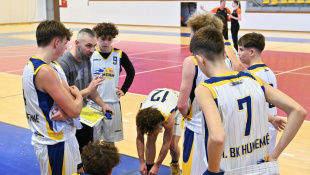 1.BK Humenné - RIM Basket Košice B 30:93 (kadeti)