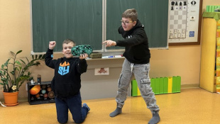 Ohňostroj pre deduška (na ZŠ Dargovských hrdinov)