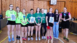 Stolní tenisti GAGLS - vicemajstri kraja