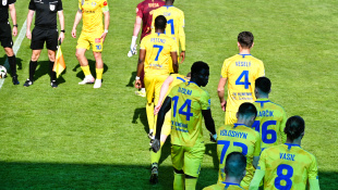 Kapitán mužstva Erik Streňo (FK Humenné - P. Bystrica 1:0)