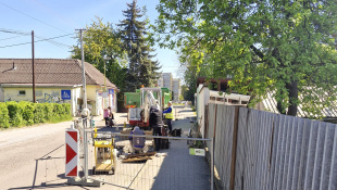 Výkopové prác na Pugačevovej ulici