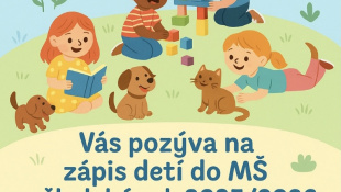 Zápis detí do MŠ 2025/2026