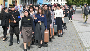 Nezabudnutí susedia... Cesta do tragédie (inscenovaný pochod)