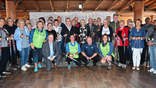 Seniorský šport - Nordic walking (aj s ministrom)