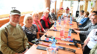 Seniorský šport - Nordic walking (aj s ministrom)