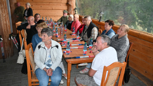 Seniorský šport - Nordic walking (aj s ministrom)