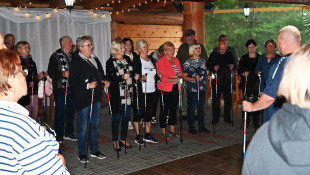 Seniorský šport - Nordic walking (aj s ministrom)