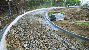 Park Sokolej (práce 40. týždeň 2025)