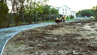 Park Sokolej (práce 40. týždeň 2025)