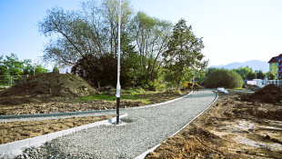Park Sokolej (práce 41. týždeň 2025)