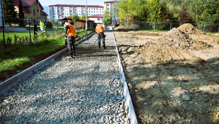 Park Sokolej (práce 41. týždeň 2025)