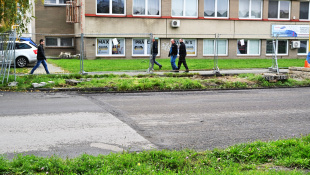 Frézovanie asfaltu ciest (Laborecká, Nemocničná, Pugačevova)