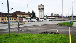 Frézovanie asfaltu ciest (Laborecká, Nemocničná, Pugačevova)
