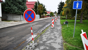 Frézovanie asfaltu ciest (Laborecká, Nemocničná, Pugačevova)