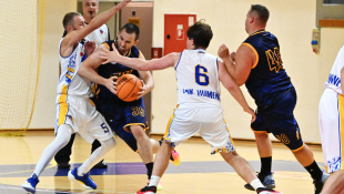 1. BK Humenné - Svit B 53:58, 2. liga muži