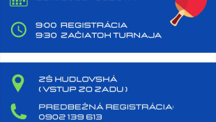 Stolnotenisový turnaj / Gréckokatolícka farnosť Pod Sokolejom