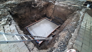 Modrá infraštruktúra... pred CVČ vznikne pochôdzna fontána