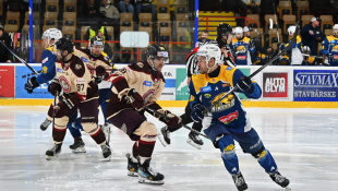 HC 19 Humenné - Žiar n/Hr. 3:2 pp / semifinále 1