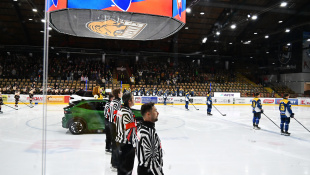 HC 19 Humenné - Žiar n/Hr. 3:2 pp / semifinále 1