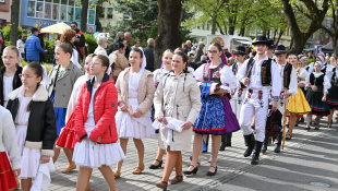 1. máj - krojovaný sprievod, FS Vihorlat