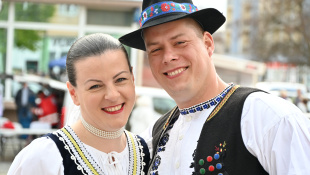 1. máj - krojovaný sprievod, FS Vihorlat