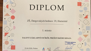 Talent ZŠ Prešovského kraja / krajské kolo / ZŠ Darg. hrdinov
