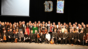 Orchester ZUŠ P. Breinera oslávil 10 rokov