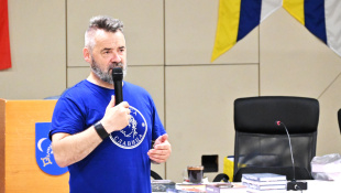 Univerzita tretieho veku v Humennom / prednáška prvákov