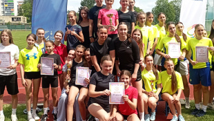 Okresné kolo v atletike dievčat ZŠ