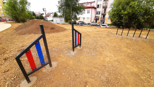 Park Sokolej (práce 23. týždeň 2026) / psie ihrisko