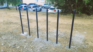 Park Sokolej (práce 23. týždeň 2026) / psie ihrisko