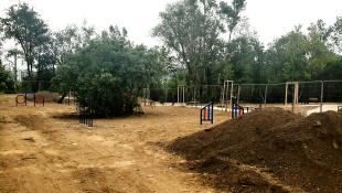 Park Sokolej (práce 23. týždeň 2026) / psie ihrisko