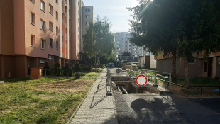 Riešenie kritického stavu potrubia / Sídlisko pod Sokolejom