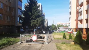 Riešenie kritického stavu potrubia / Sídlisko pod Sokolejom