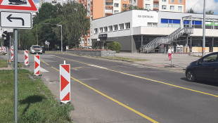 Dočasné obmedzenia v rámci výstavby križovatky