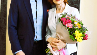 MUDr. Mária Vasilová... u primátora mesta