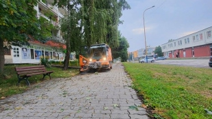 Po sobotňajšej búrke tzv. "čistiaca" nedeľa