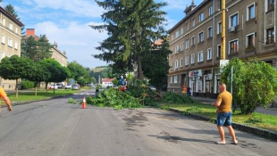 Po sobotňajšej búrke tzv. "čistiaca" nedeľa