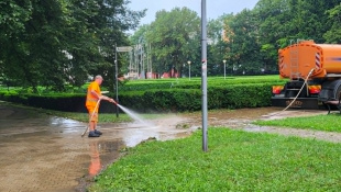 Po sobotňajšej búrke tzv. "čistiaca" nedeľa