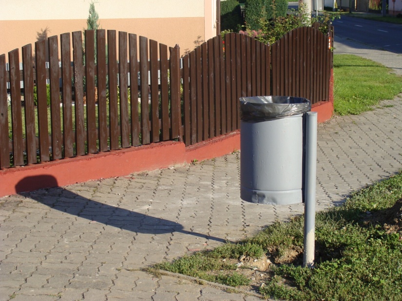 Osadili sme v meste nové koše