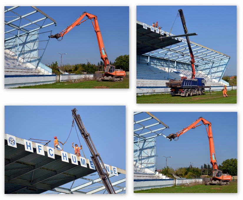 Rekonštrukcia futbalového štadióna v Humennom