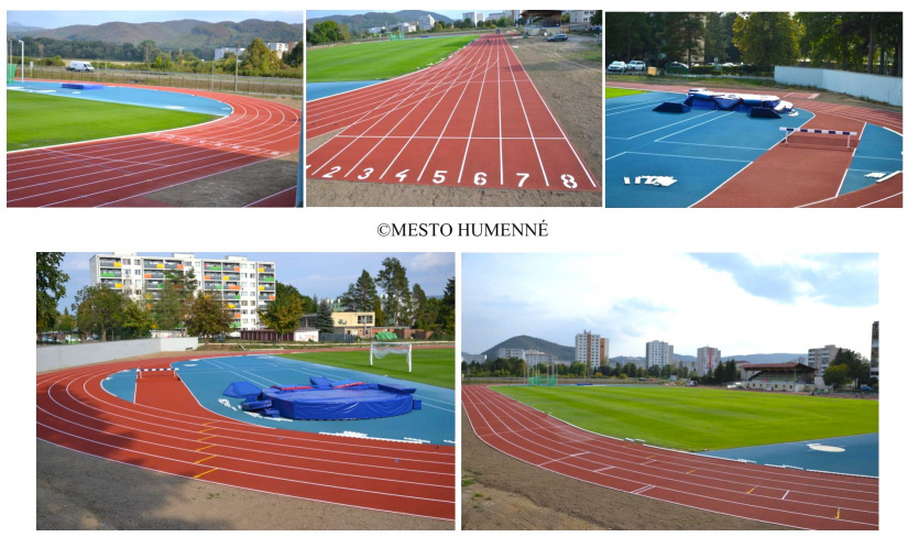 Čiary na Mestskom atletickom štadióne