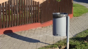 Osadili sme v meste nové koše