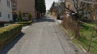 Oprava cesty na Ulici Majakovského - pred