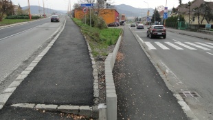Oprava chodníka na Ulici Štefánikovej - po